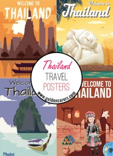 Thailand Travel Posters