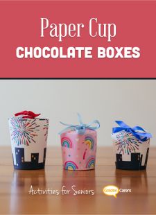 Paper Cup Chocolate Boxes