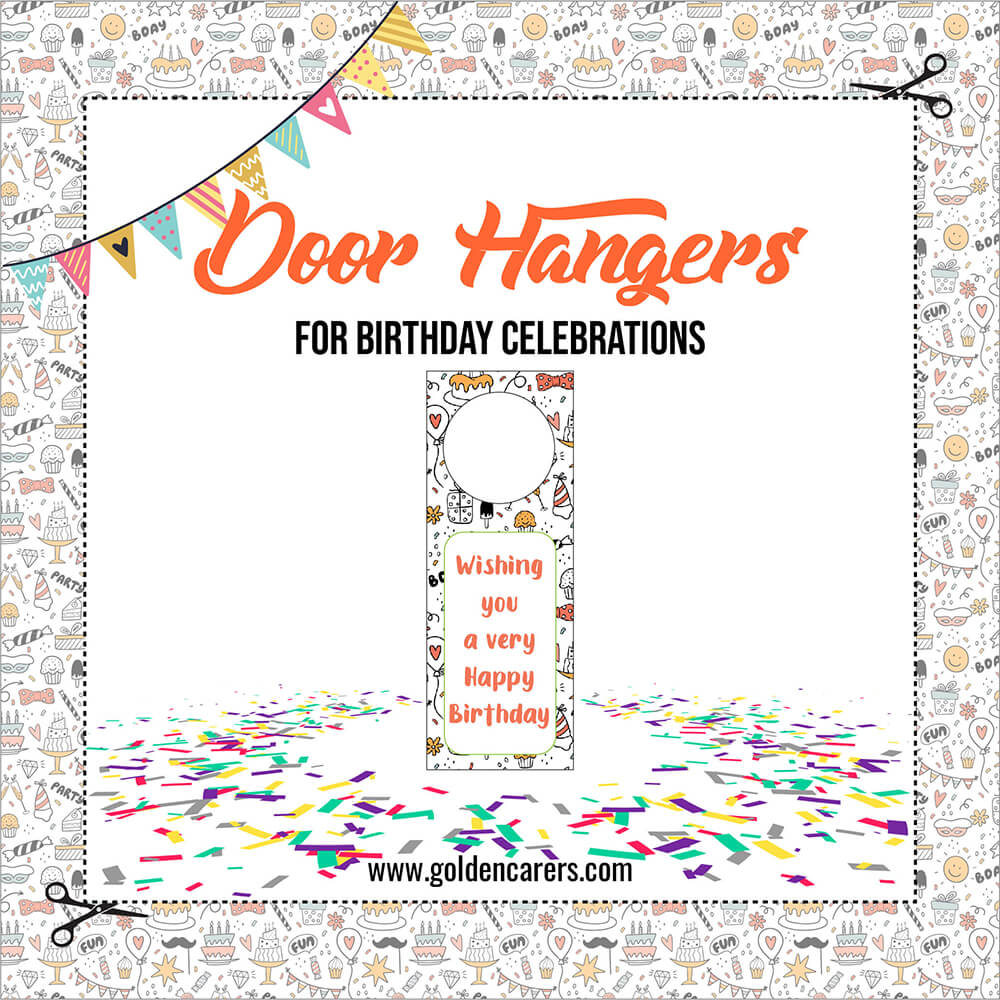 Birthday Door Hangers