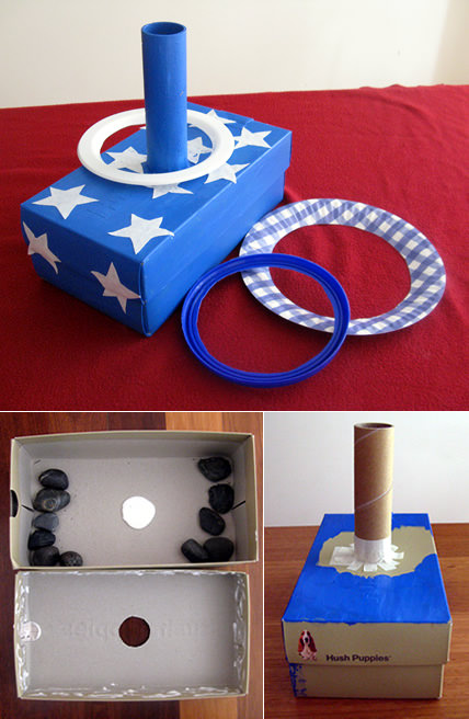Hoop Ring Toss Plastic Ring Toss Quoits Garden Game Pool Toy Kids Sports  Toys | eBay