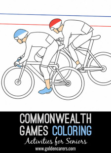 Commonwealth Games Coloring Templates
