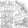 Tasmania Coloring Templates