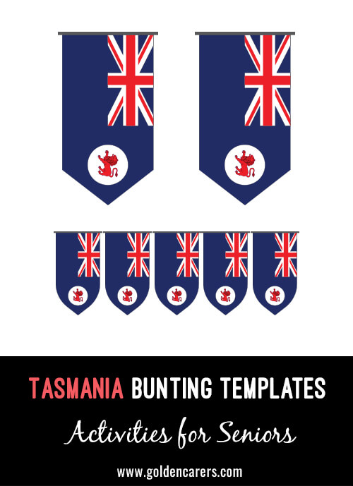 Tasmania Bunting Templates