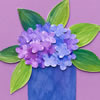 Hydrangea Flower Pot Craft