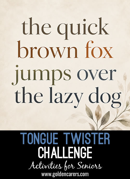 Tongue Twister