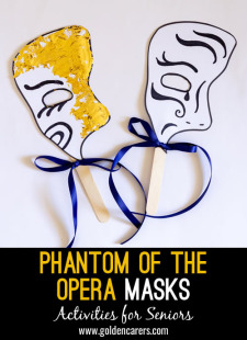 Phantom of the Opera Masks