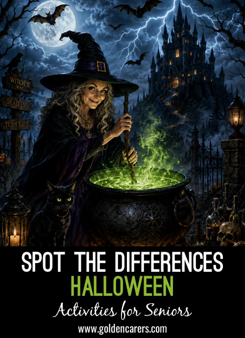 Spot the Differences - Halloween
