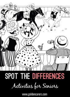 Spot the Differences - Horse Race