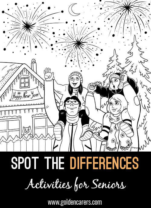 Spot the Differences - Fireworks