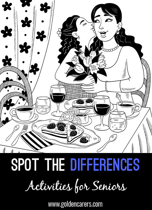 Spot the Differences - Mother's Day Brunch