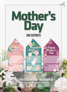 Mother's Day Tag Cutouts