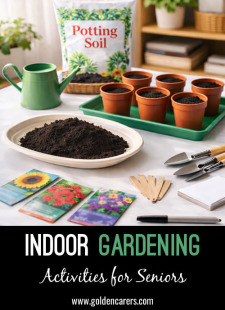Indoor Gardening for Seniors