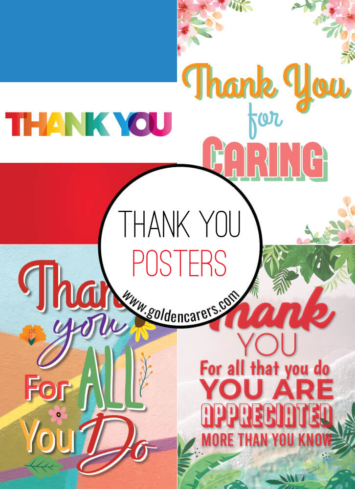 Thank You Posters