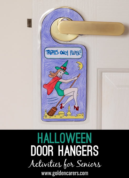 Halloween Door Hangers