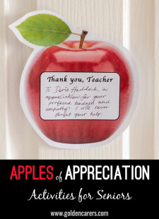 Apples of Appreciation for World Teachers Day