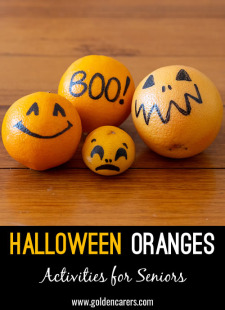 Halloween Oranges