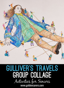 Gulliver's Travels Group Collage