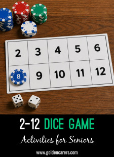 2-12 Dice Game