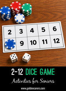 2-12 Dice Game