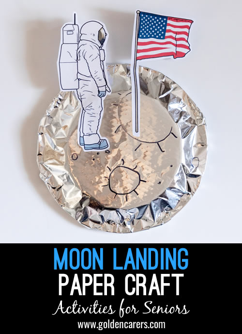 Moon Landing Paper Craft