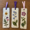 Pressed Flower Bookmarks