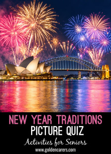 New Year Traditions Around the World Picture Quiz