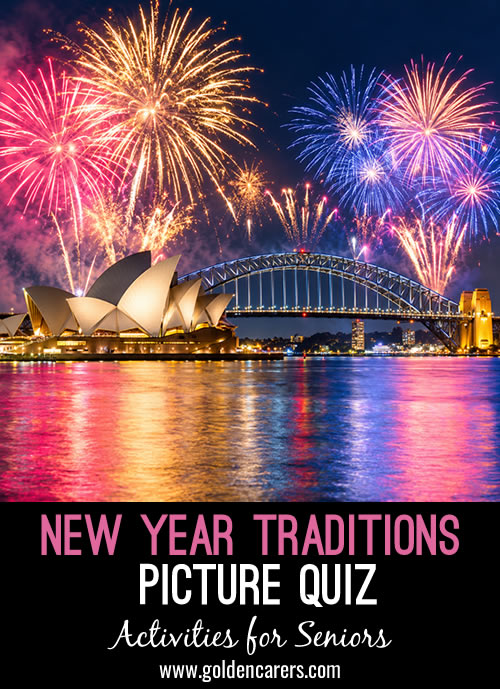 New Year Traditions Around the World Picture Quiz