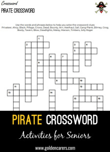 Pirate Crossword 