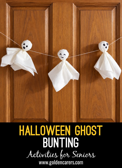 Halloween Ghost Bunting