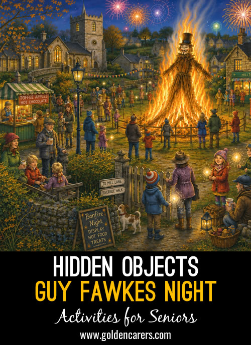 Hidden Objects - Guy Fawkes Night
