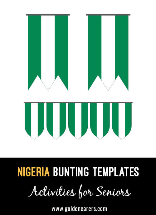 Nigeria Bunting Templates