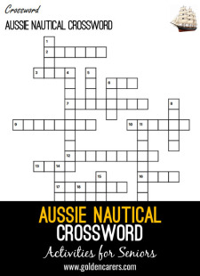 Aussie Nautical Crossword