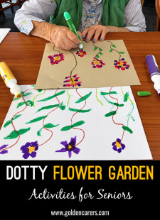 Dotty Flower Garden