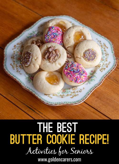 The Best Butter Cookie Recipe!