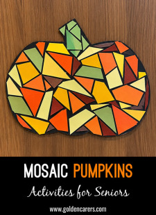 Mosaic Pumpkins