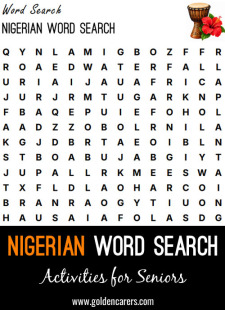 Nigerian Word Search
