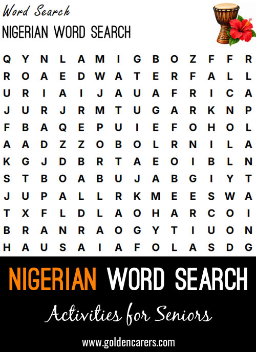 Nigerian Word Search