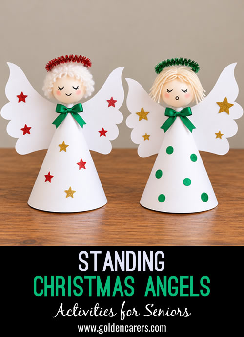 Standing Christmas Angels