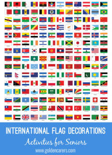 International Flag Decorations
