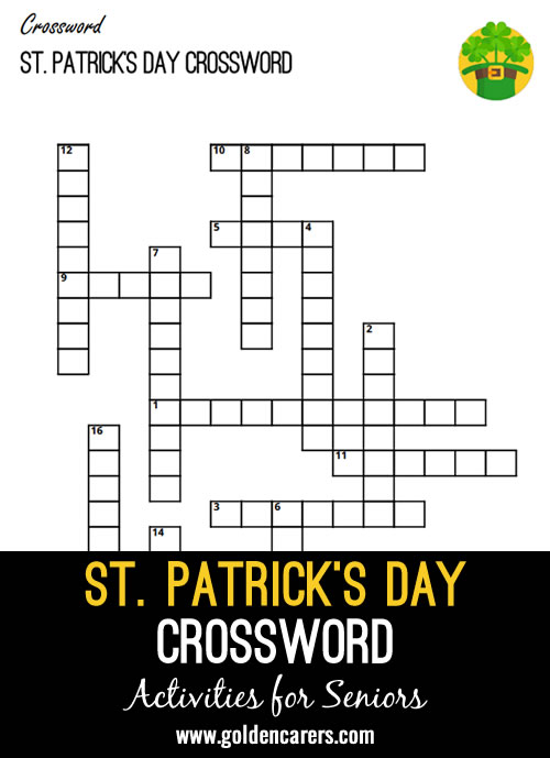 St. Patrick's Day Crossword
