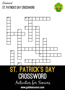 St. Patrick's Day Crossword
