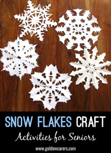 Winter Craft – Snow Flakes 