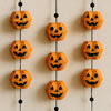 Egg Carton Pumpkin Garland