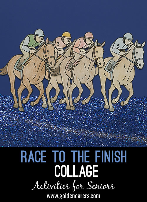 Race to the Finish Collage