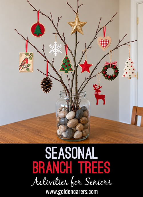 DIY Seasonal Branch Trees