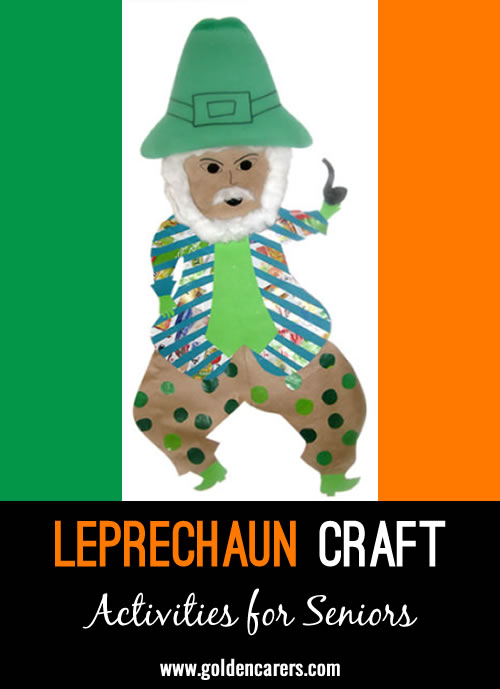 Leprechaun Craft for St. Patrick’s Day