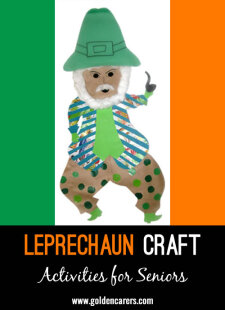 Leprechaun Craft for St. Patrick’s Day