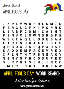 April Fool's Day Word Search