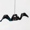 Recycled Hanging Halloween Bats