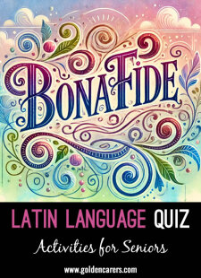 Latin Language Quiz